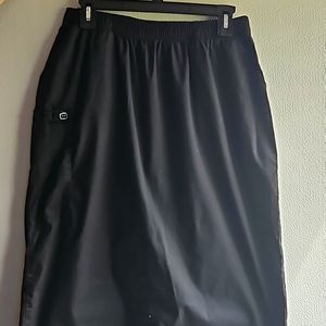 Medium Black Scrub Skirt